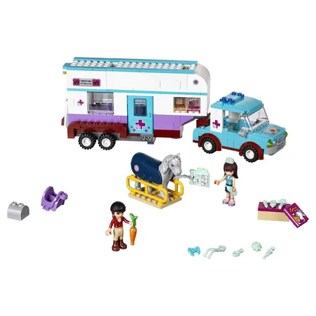 LEGO® Friends 41125 Pferdeanhänger und Tierärztin