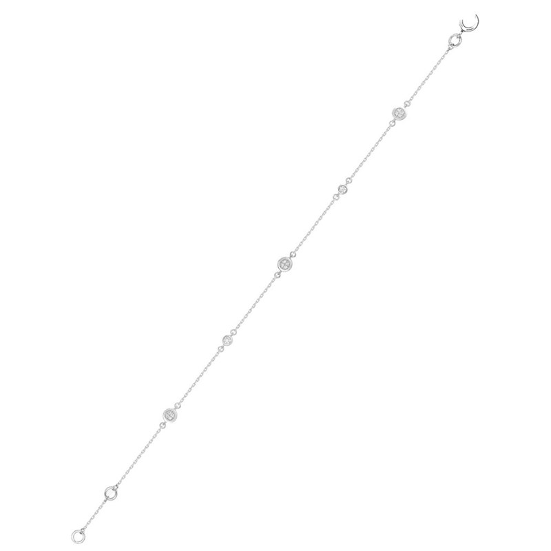 Bracelet Femme - Or 18 Carats - Longueur : 18 cm