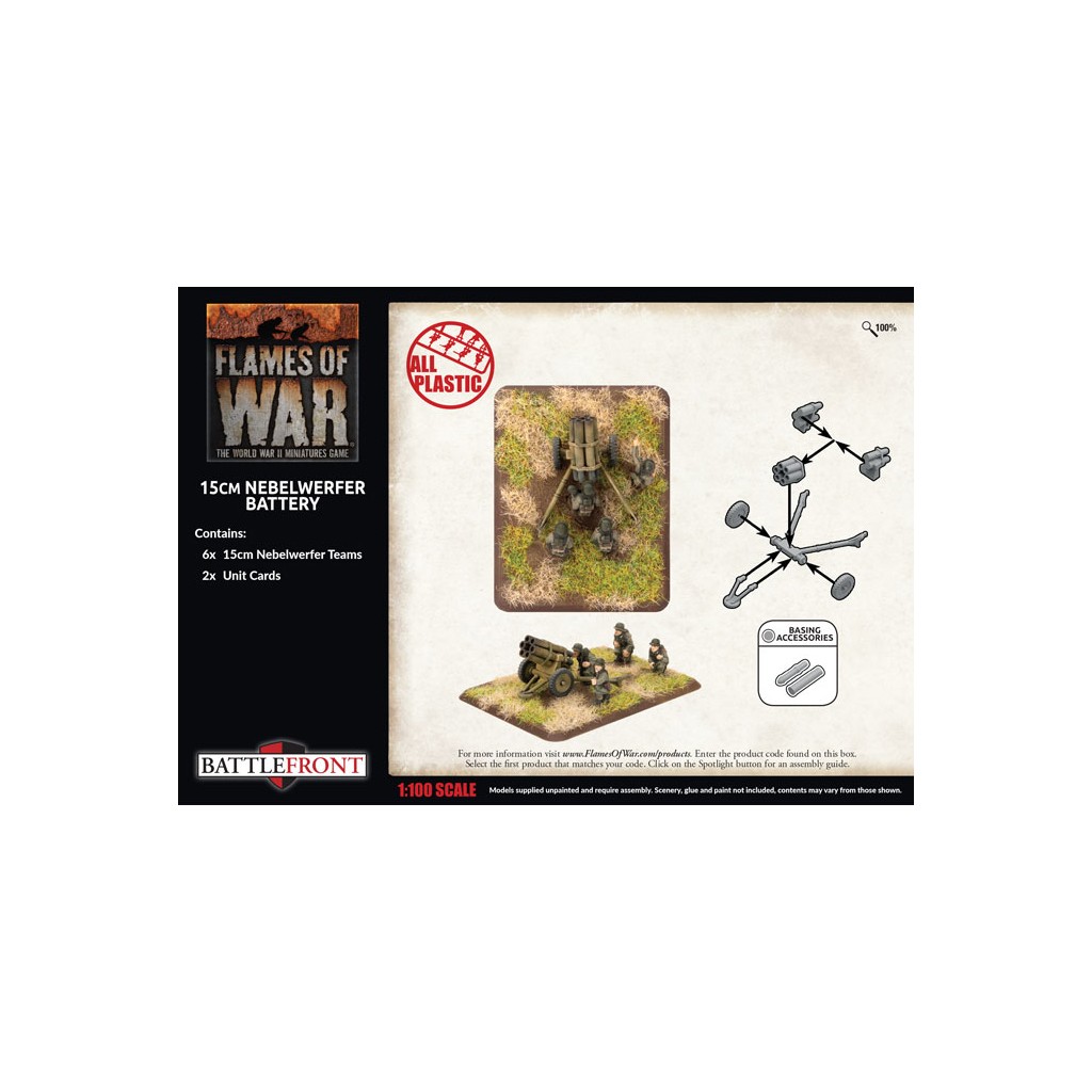Flames of War - 15cm Rocket Launcher Battery