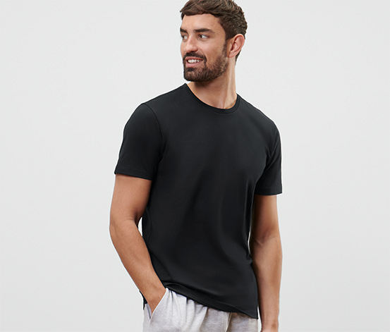 2 T-Shirts mit Rundhalsausschnitt