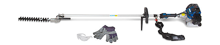 Taille-haie sur perche thermique Hyundai 52cm³ 39cm
