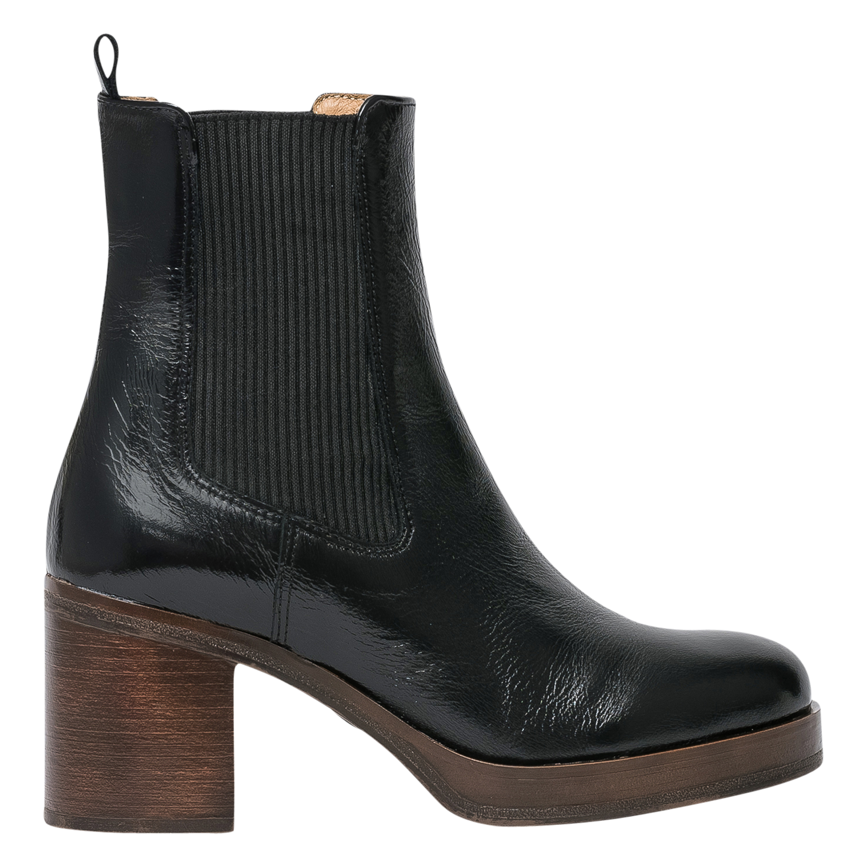 ELEA - Bottines en cuir | Noir