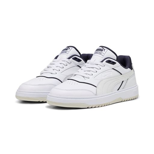 Puma Doublecourt Sneakers, Puma White/New Navy, 41