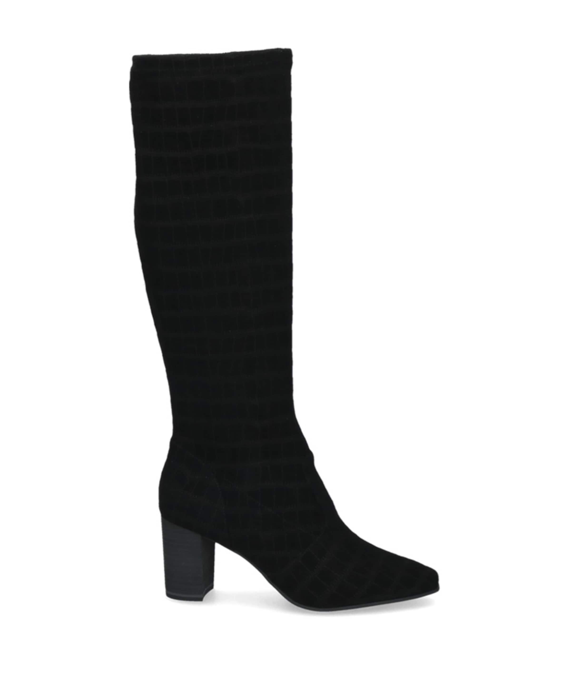 Caprice dames laarzen zwart