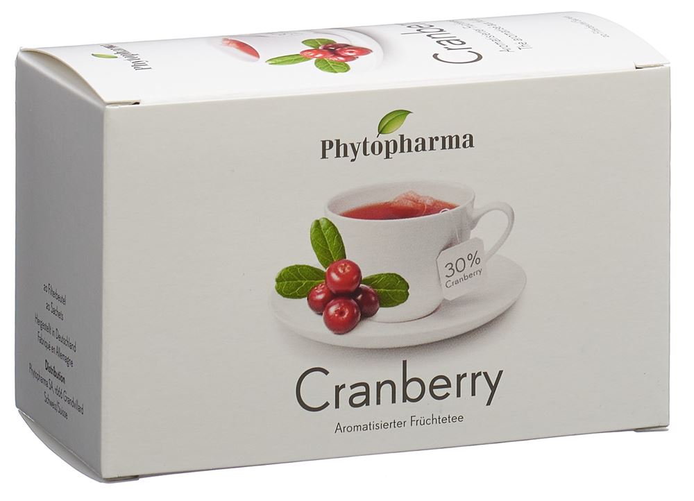 PHYTOPHARMA Cranberry Tees Tee Btl 20 Stk