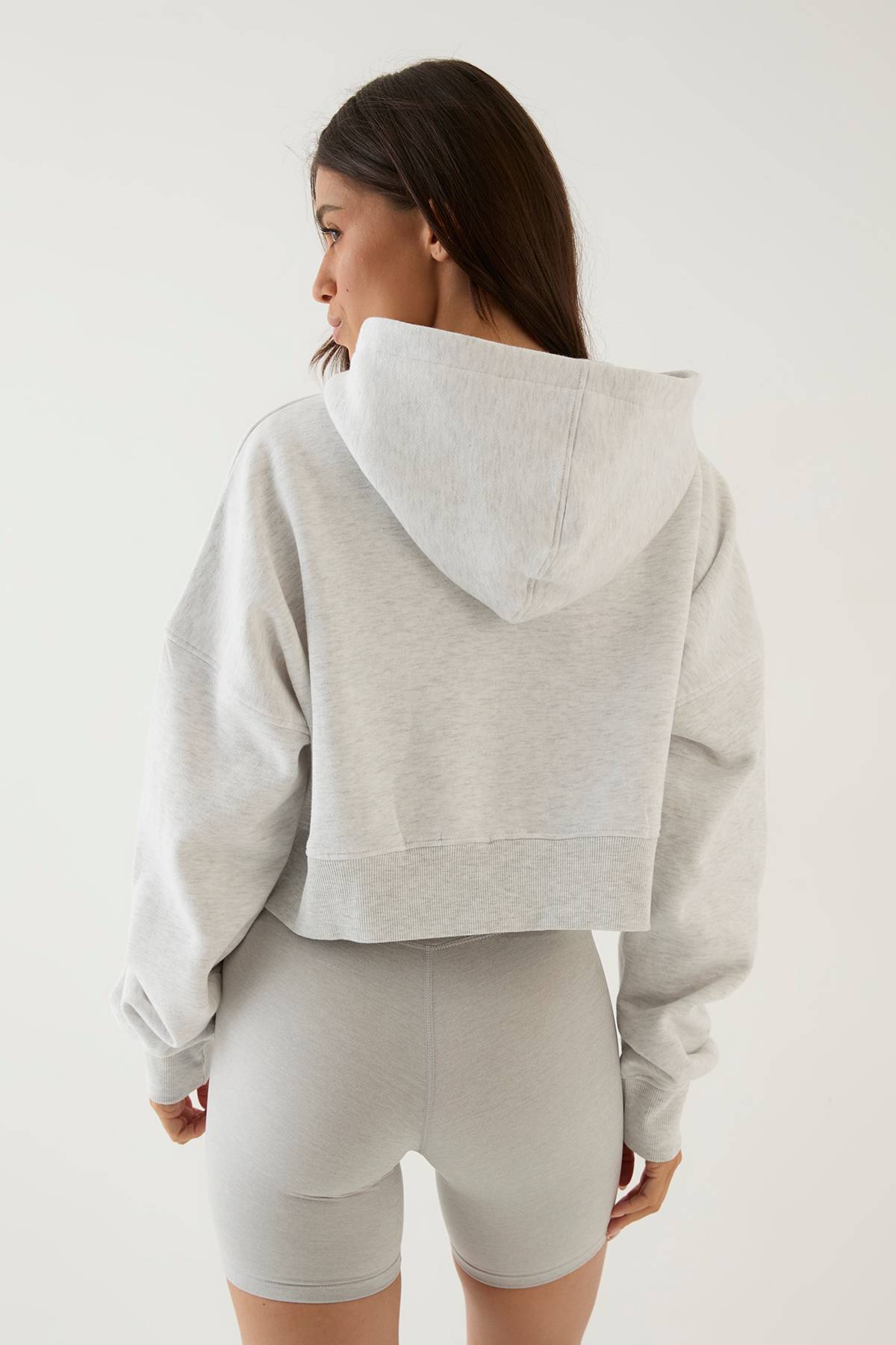 Sweat À Casynthétiqueche Court Boxy Zippé Avec Appliqué Collegiate Dsgn Studio