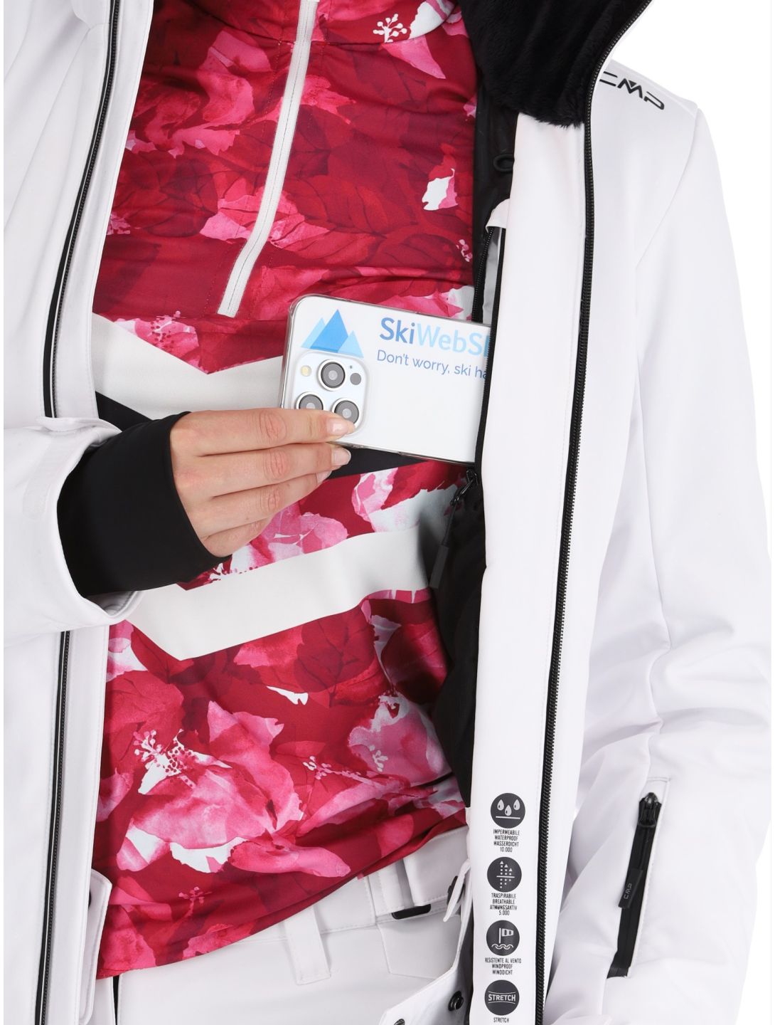 34W3976 ski-jas dames