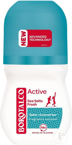 Borotalco Active Sels Marins Déodorant Roll-On 50ml