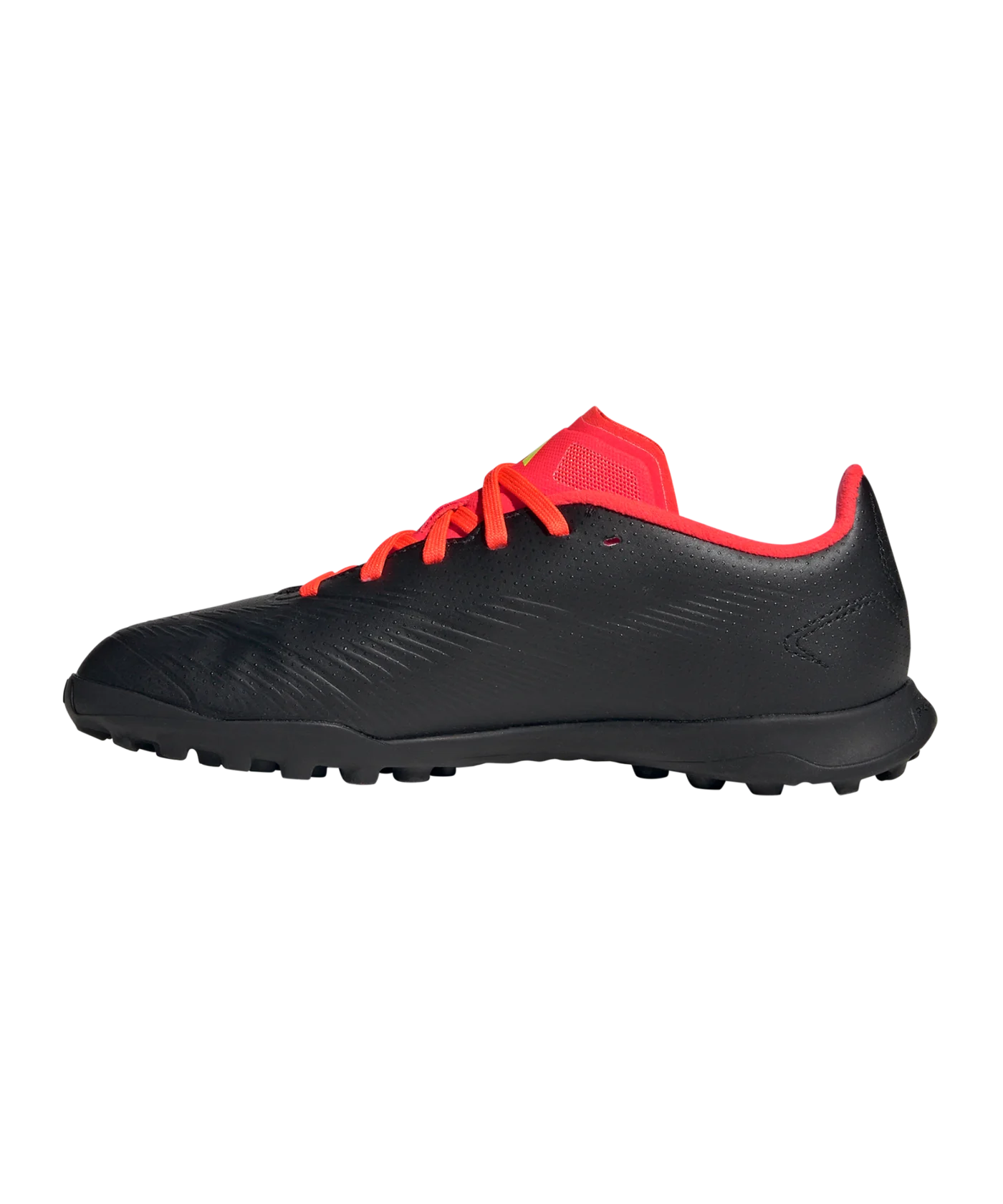 adidas Predator League TF Kids Solar Energy Schwarz Weiss Rot