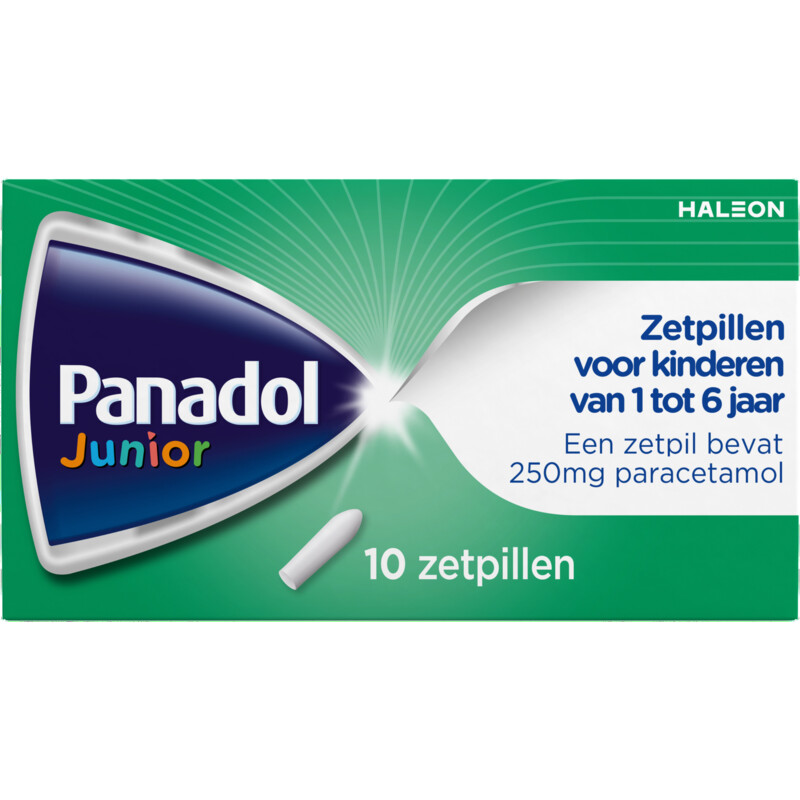 Panadol Junior 250mg zetpillen