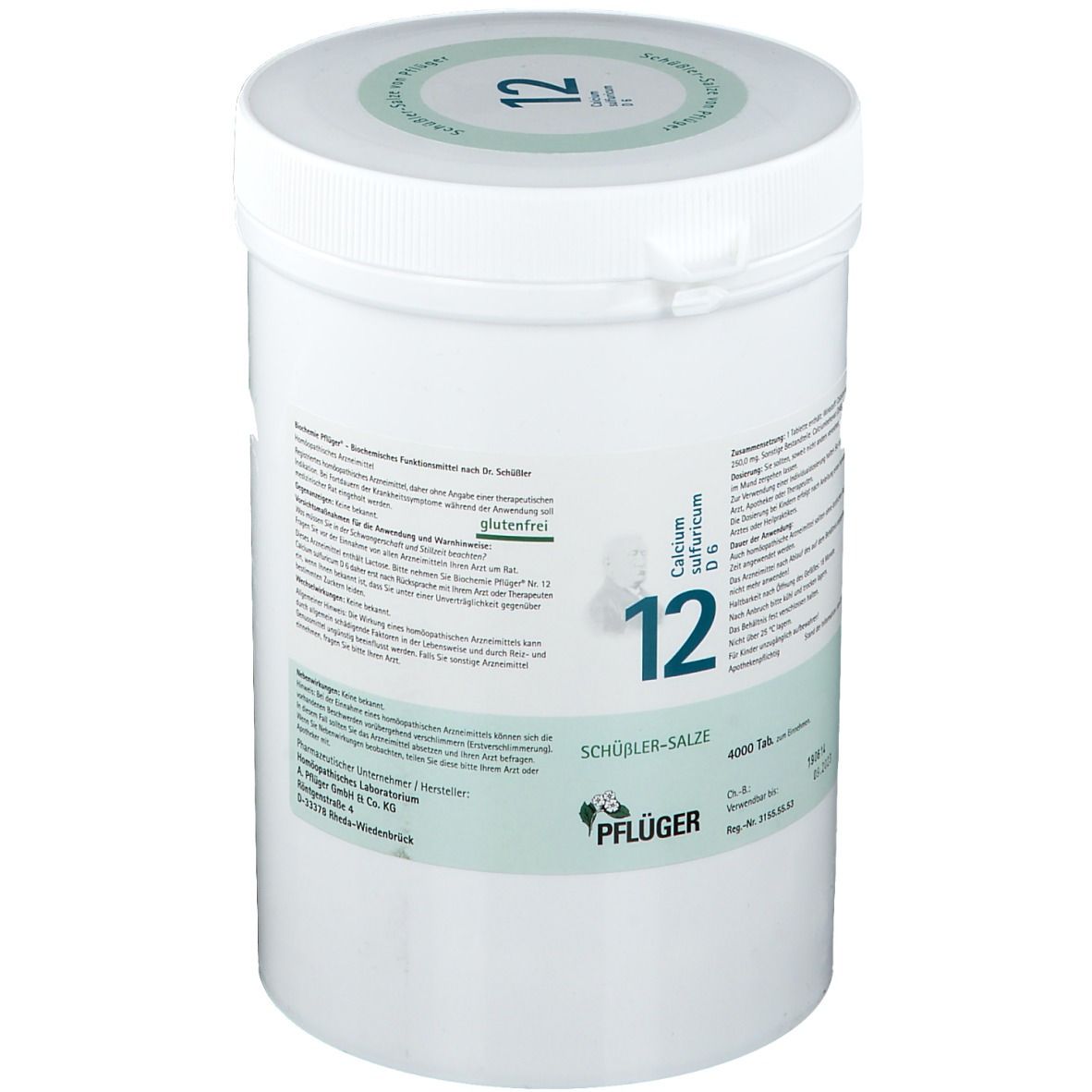 Biochemie Pflüger® Nr. 12 Calcium sulfuricum D6 Tabletten