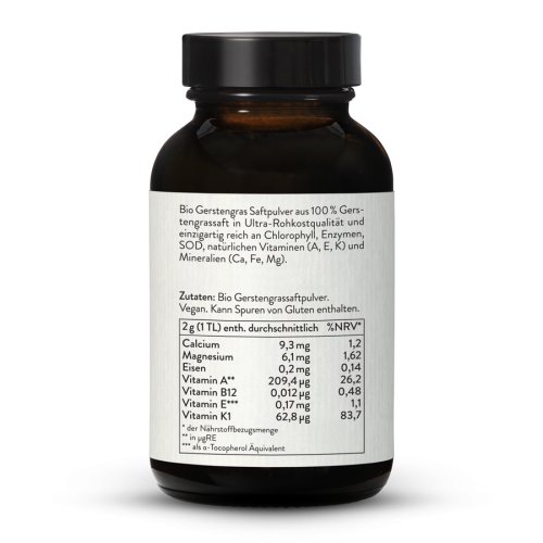 Sunday Natural Products  Bio Gerstengras Saftpulver