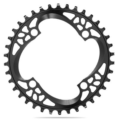 Plateau Rond AbsoluteBlack Premium Chainring Mono 104/4 BCD 12 V Noir