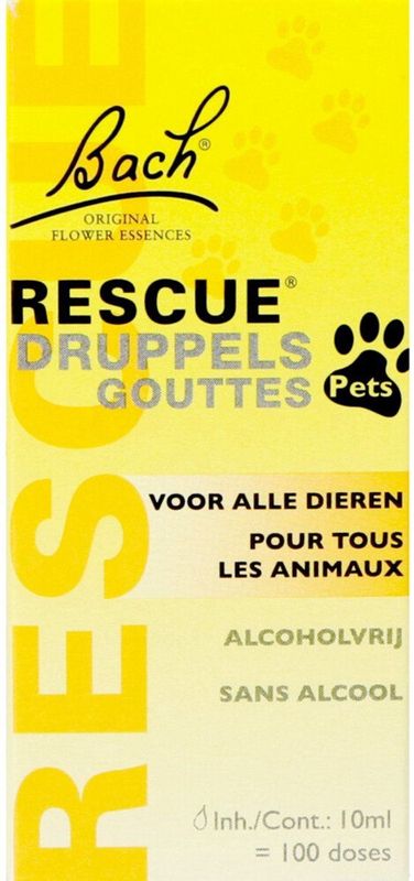 Bach Rescue Remedy Pets Druppels - Dieren Antistressmiddel - 10 ml