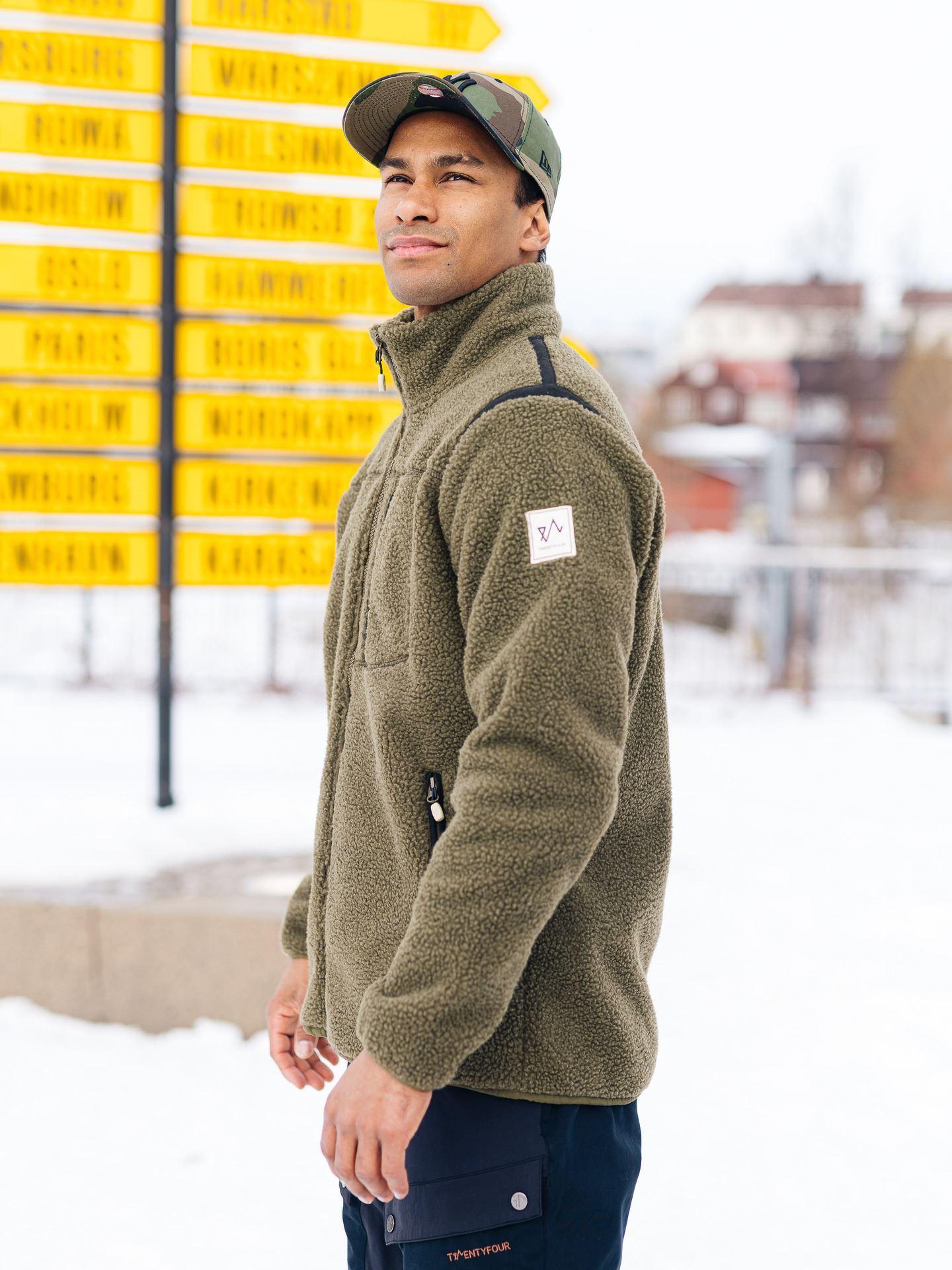 Finse Sherpa Fleece Herre