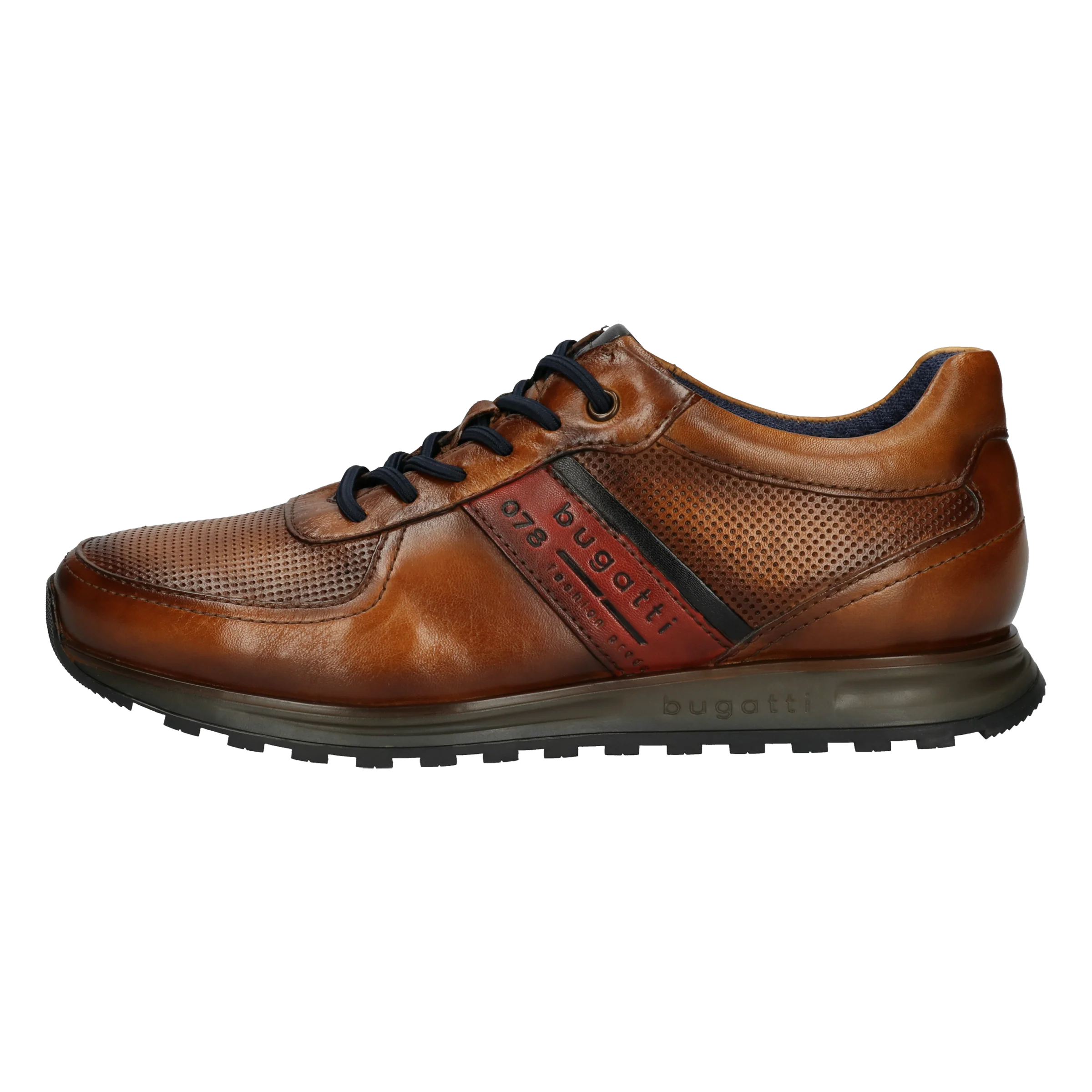 Sneaker cognac