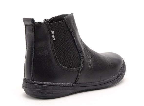 Bopy boots bottine enfant setale noir