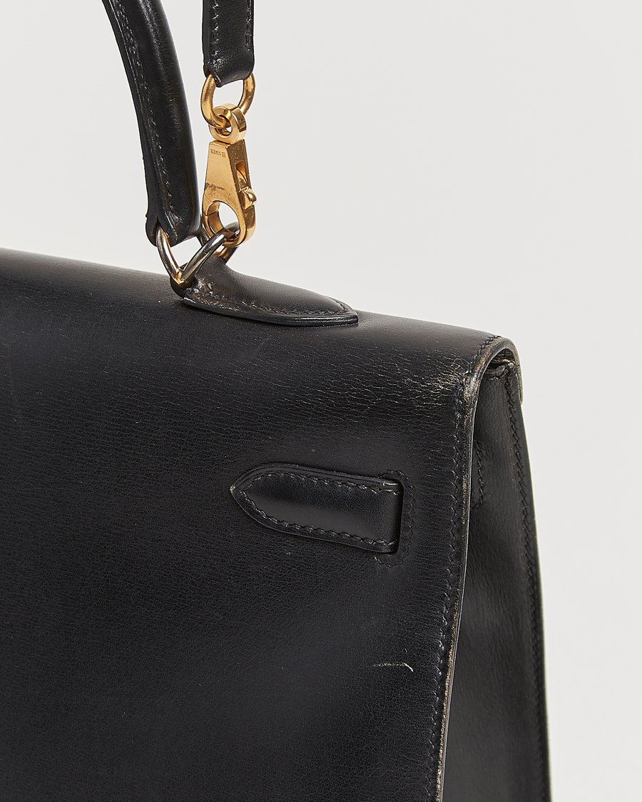 Hermès Pre-Owned Kelly 35 Handbag Black