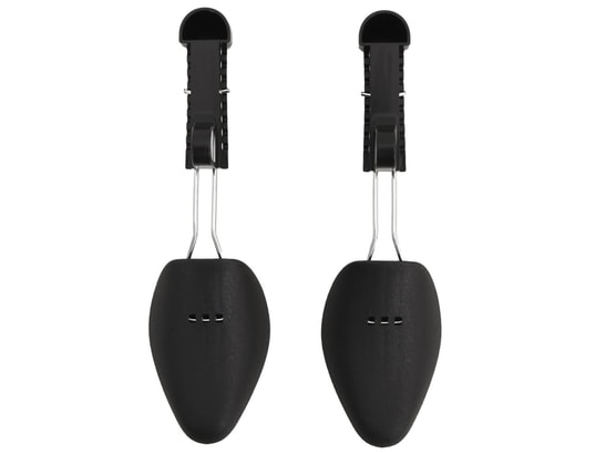 VIDAXL - Embauchoirs 5 paires noir eu 38-45 plastique