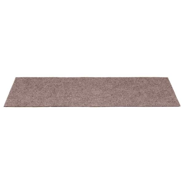vidaXL Trappematter 15 stk nålestempel 65x21x4 cm kremhvit