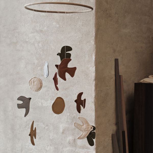 Ferm Living Swif Bird Mobiel - Multi