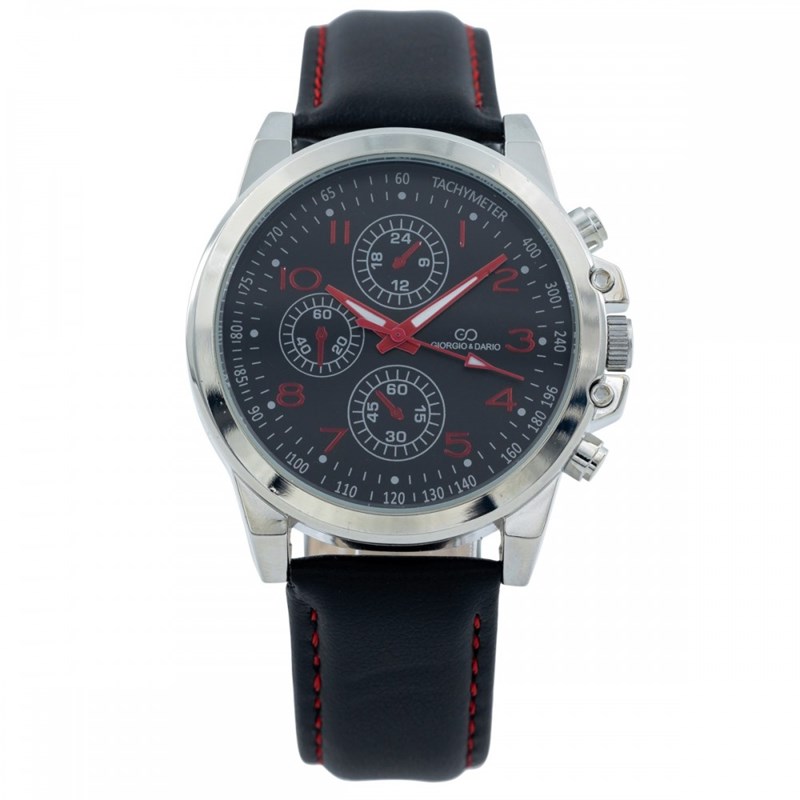 Jolie Montre Homme Noir GIORGIO