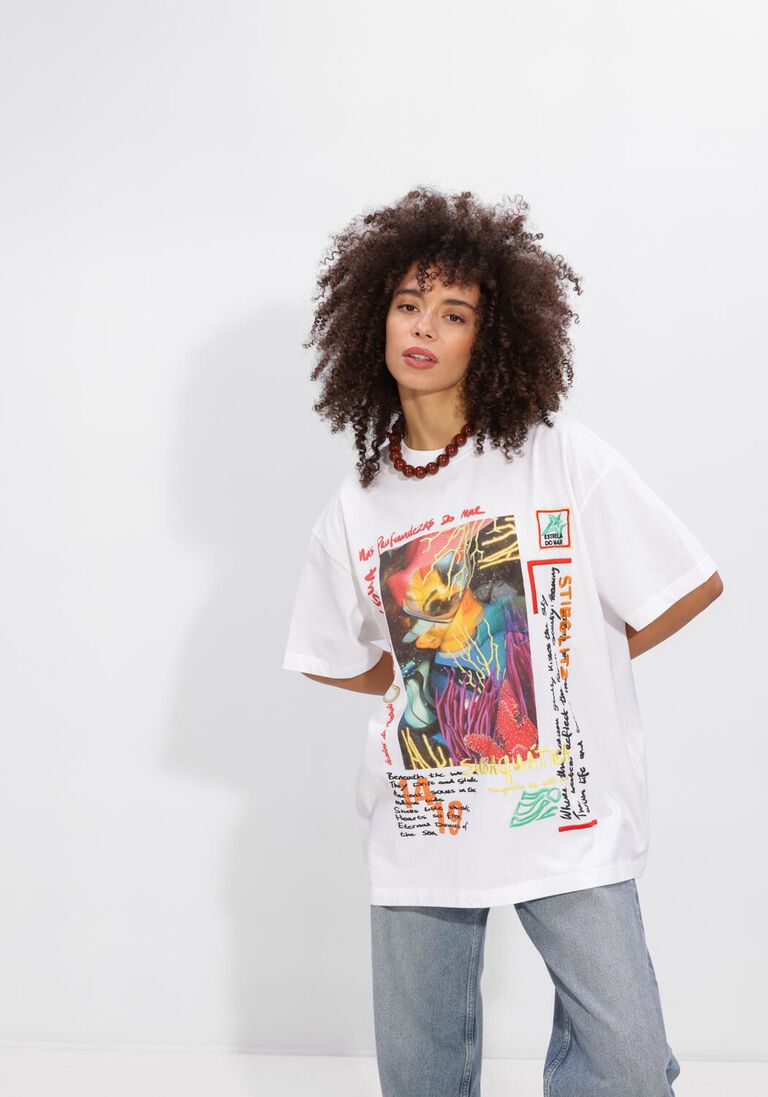 witte stieglitz tops & t-shirts erika oversized t shirt