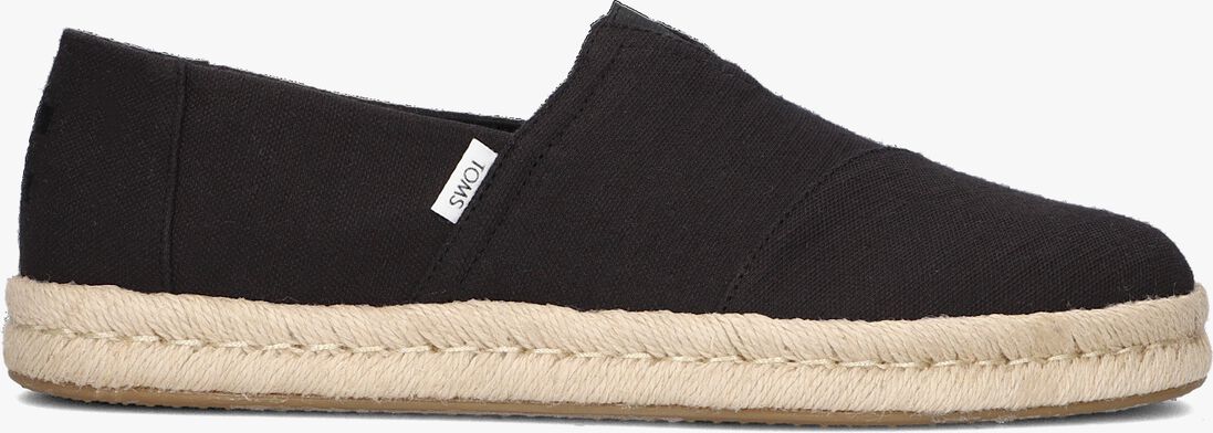 TOMS zwarte toms loafers alp rope 2.0