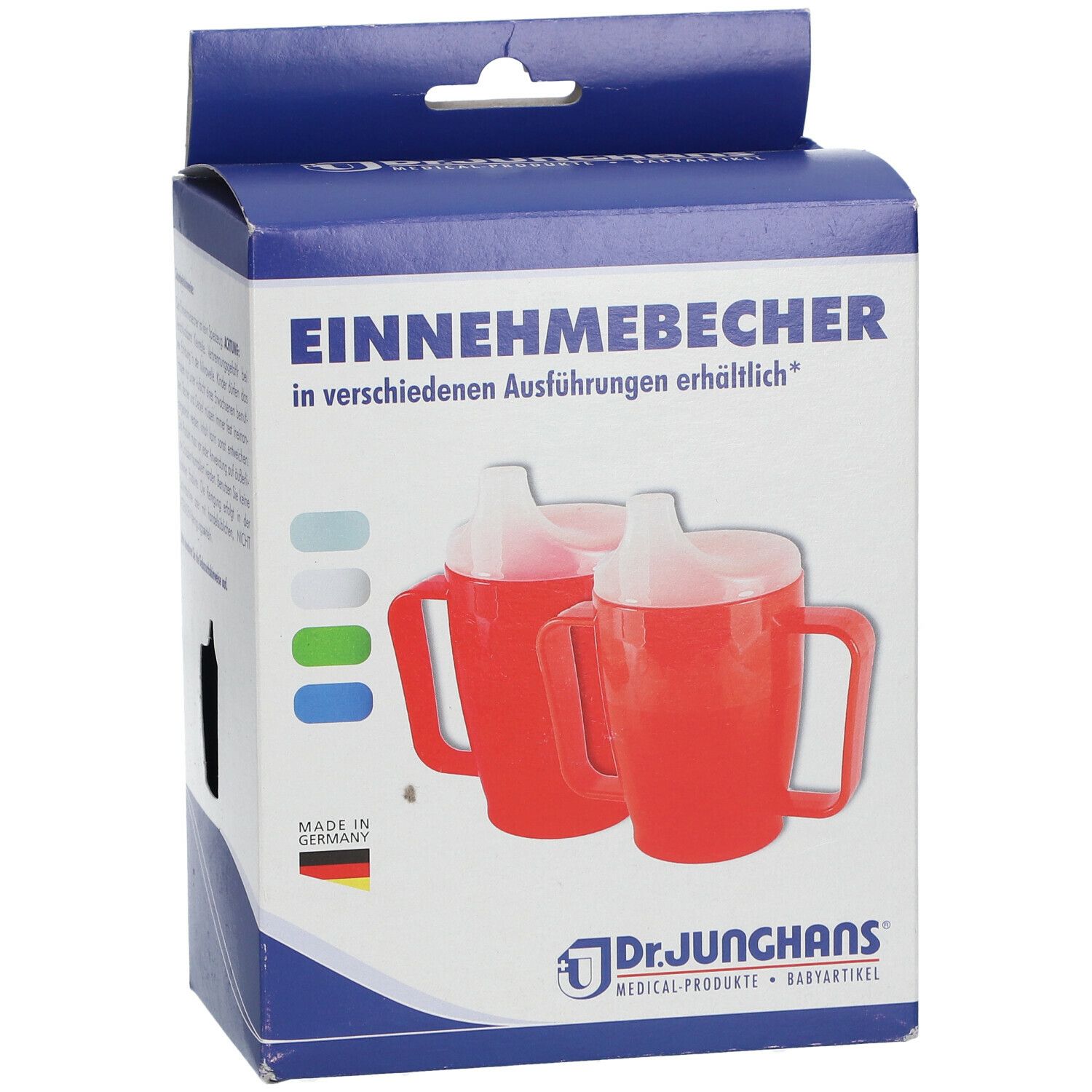 Dr. Junghans Einnehmebecher mit Deckel 12 mm