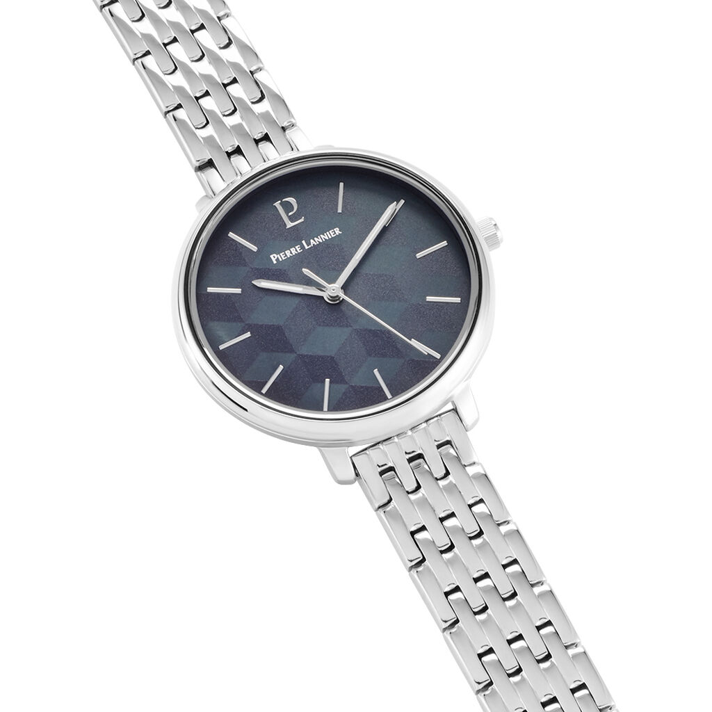 Montre Pierre Lannier Mirage Acier Argenté