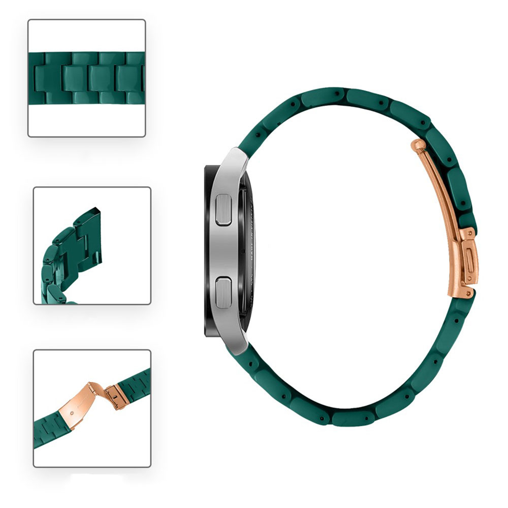 Samsung Galaxy Watch 3 (45mm) Sense Resin Armband (Gelenkumfang: 145-200mm) - Grün