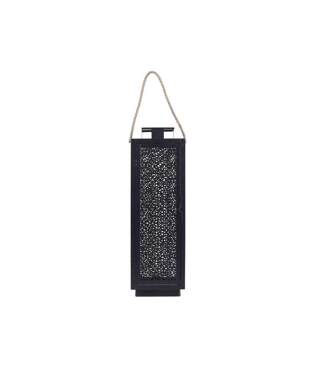 Paris Prix - Lot De 2 Lanternes Déco ajouré 59cm Noir