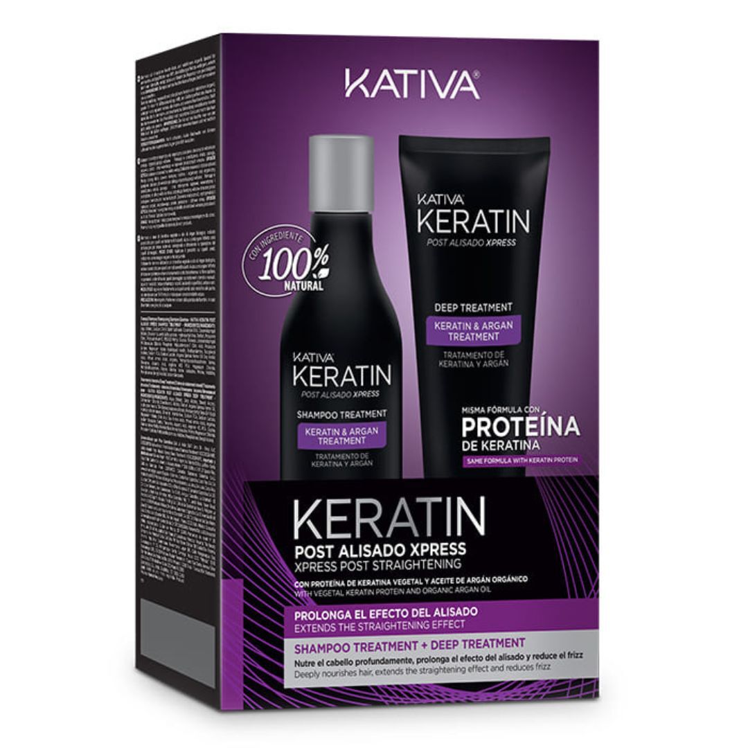 Kativa  Kit Tratamento Express Keratina Pós-Alisamento - 450ml