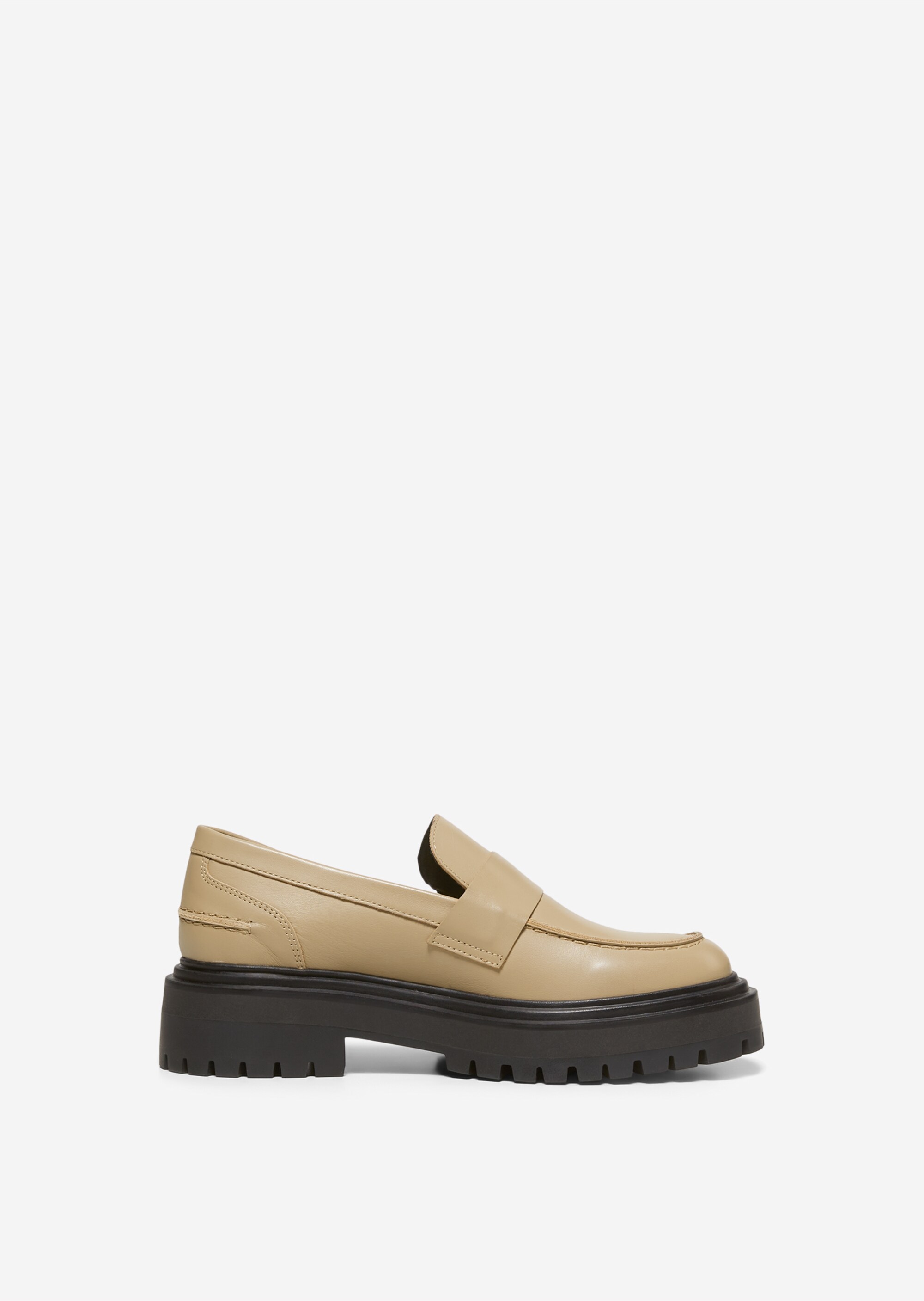 Chunky-Loafer aus edlem Kalbleder