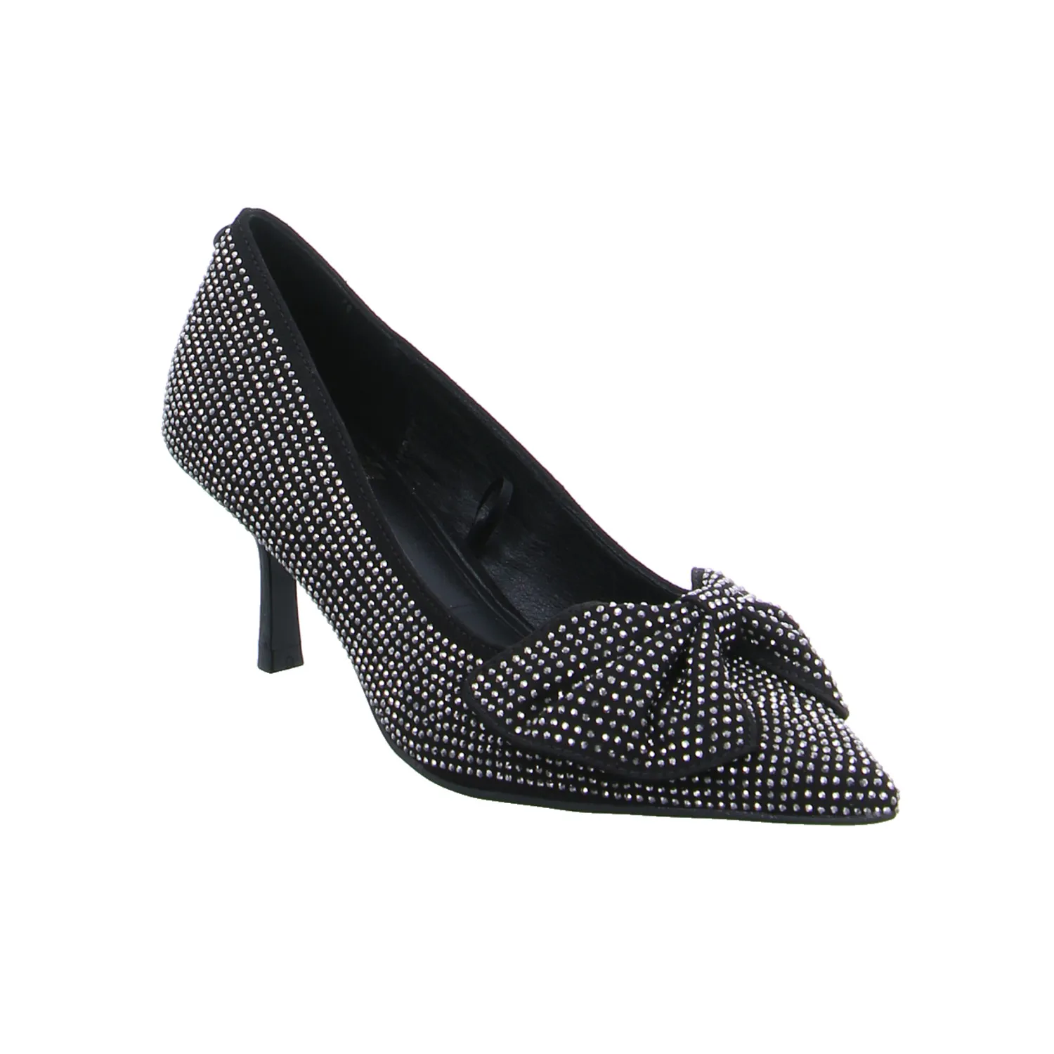 LA STRADA Pumps Schwarz Lederimitat