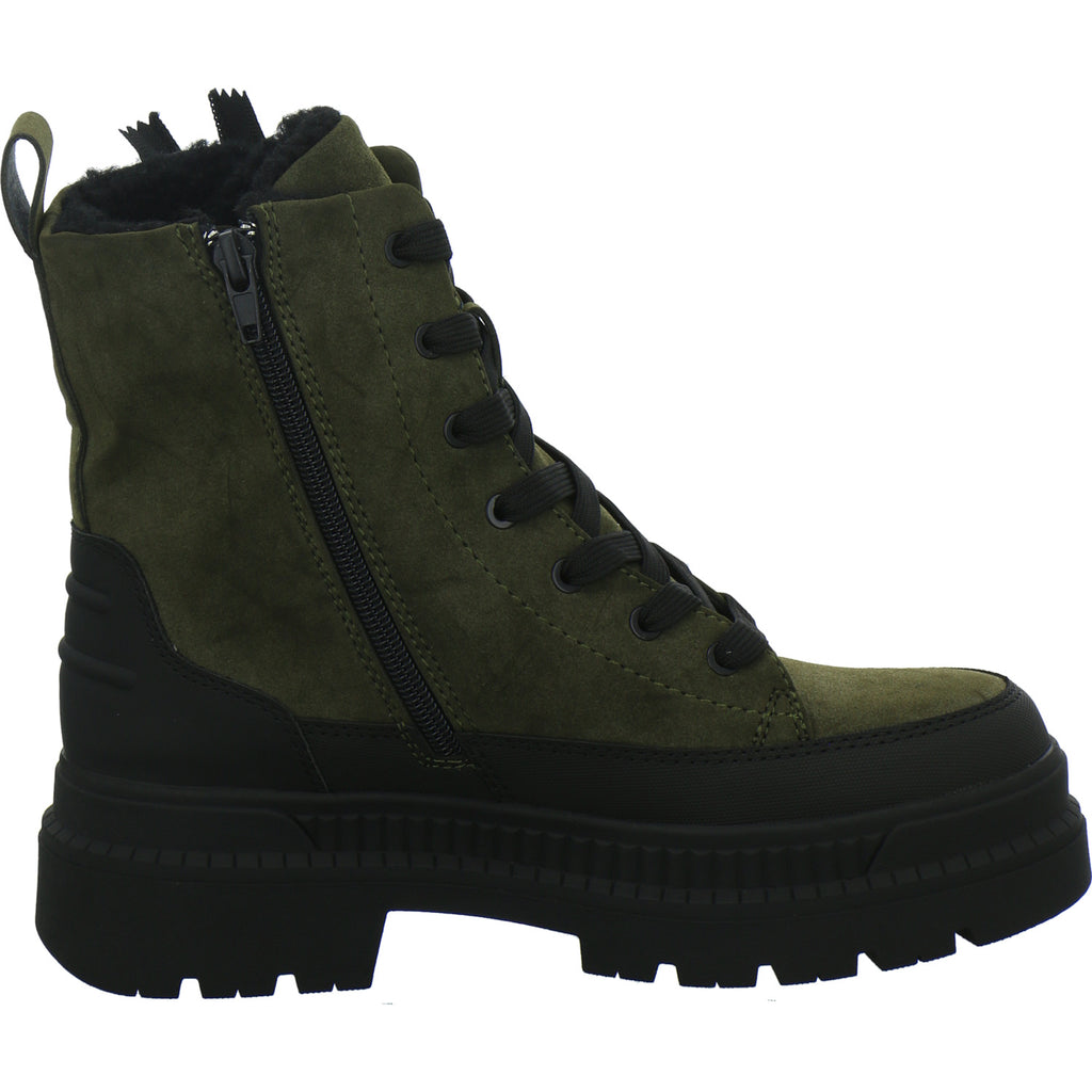 Bugatti Shoes Woman Winterstiefel Damen oliv