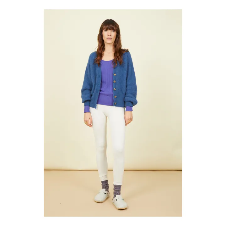 SMALLABLE BASICS Cardigan Femme Alpaga | Océan