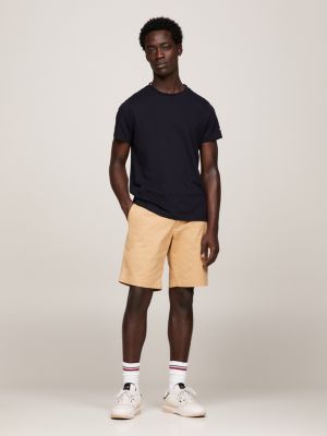Camiseta Slim Fit com Logo na Manga