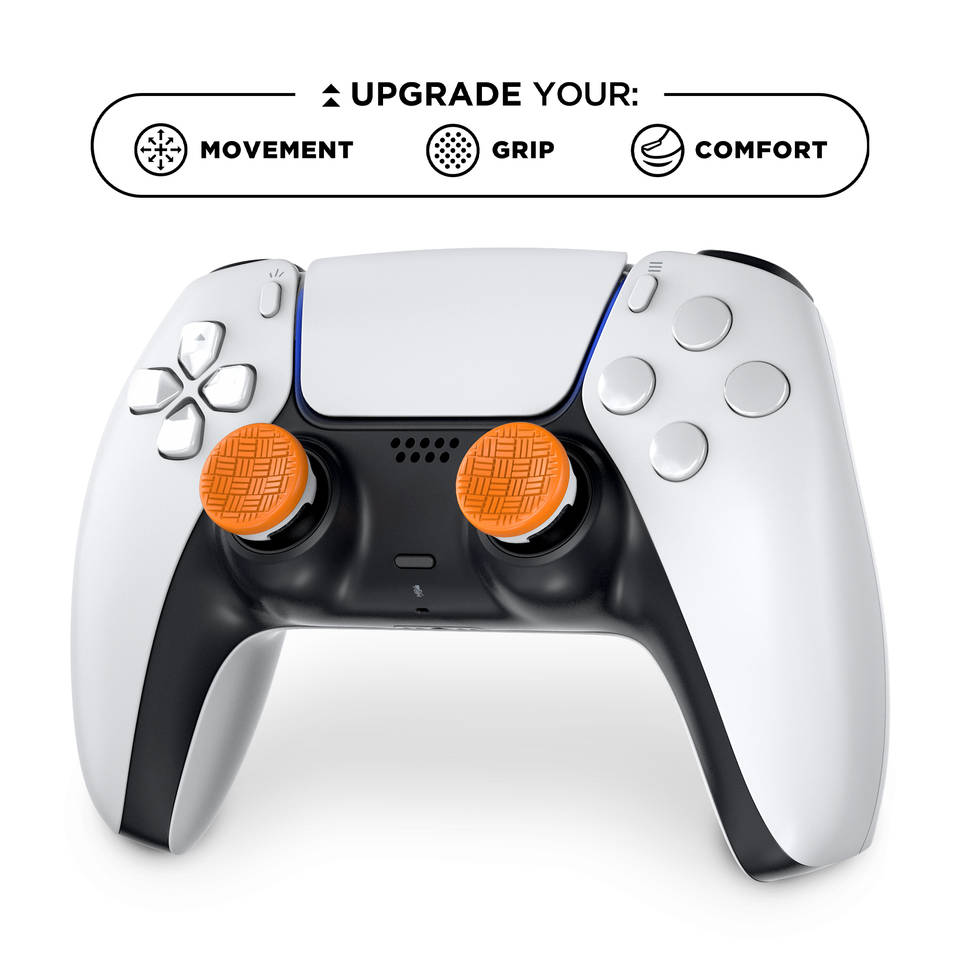 KontrolFreek Sports Omni Thumbsticks PS4 + PS5 - oranje/wit