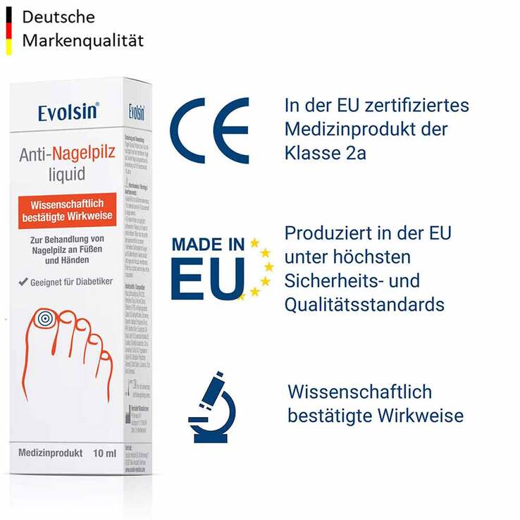 Evolsin Anti-Nagelpilz liquid, 10 ml