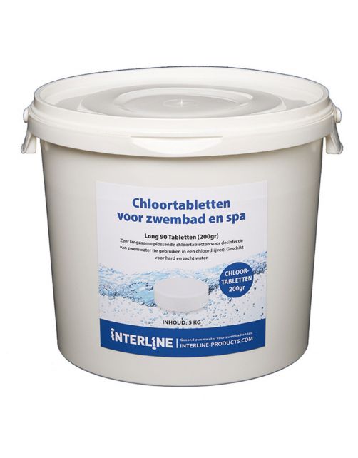 Interline Chloortablet Organisch - Zwembad-Onderhoud - 10 kg