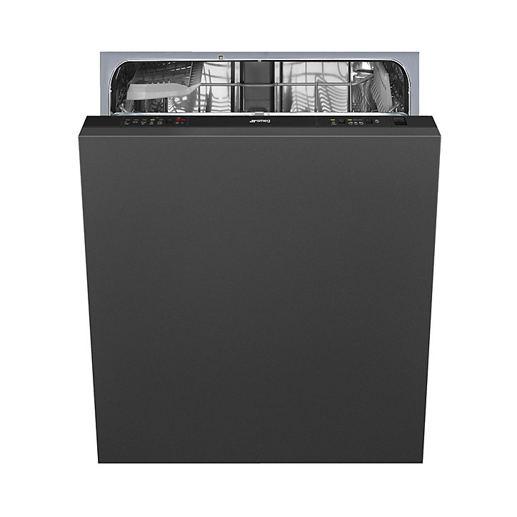 Lave-vaisselle encastrable 13 couverts Universel l. 60 cm STL2501CFR Smeg noir