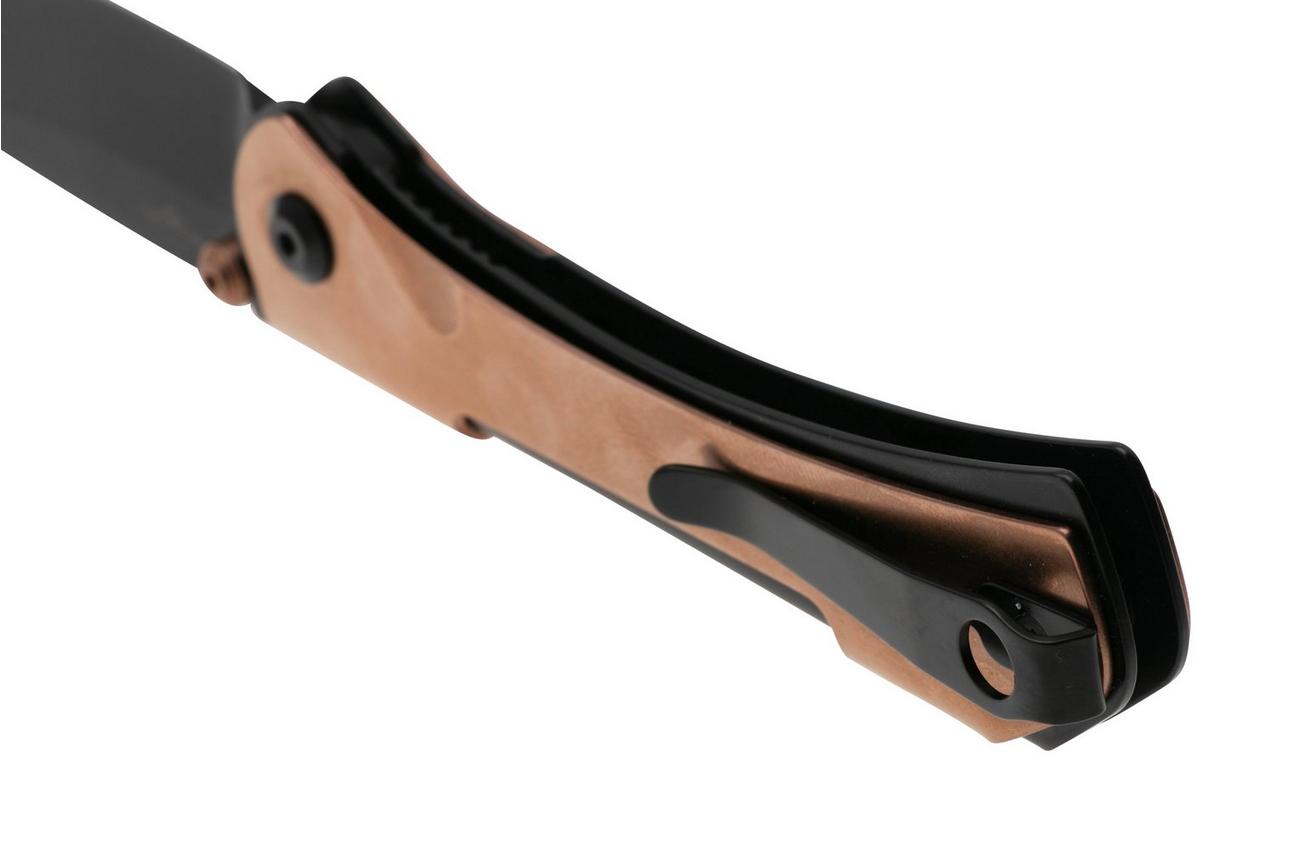 Real Steel SYLPH 7141GB, Black Nitro-V, Rose Gold Hardware zakmes, Poltergeist design
