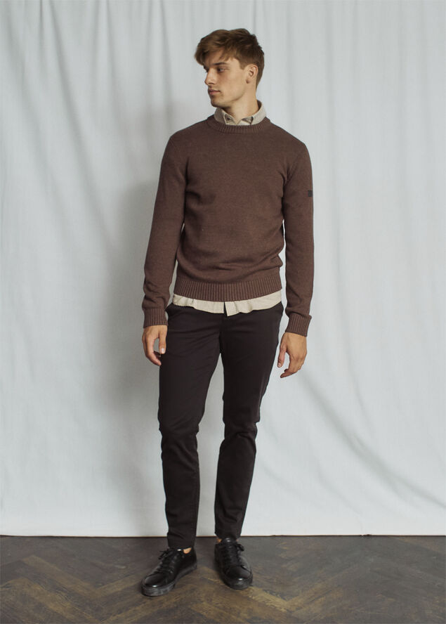 Bruun & Stengade BS Azure Regular Fit Knitwear Brown