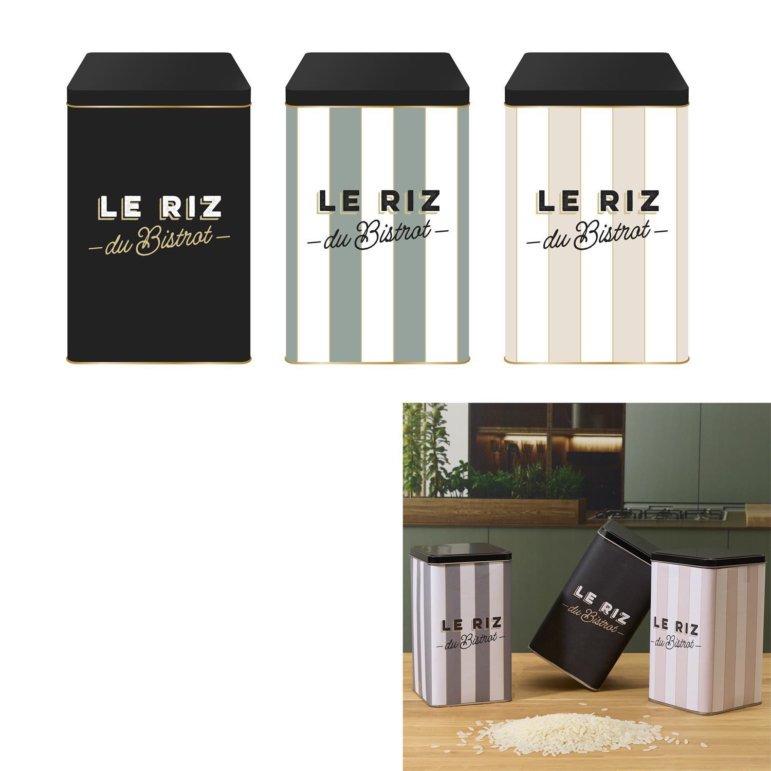 BOITE METAL RIZ BISTROT