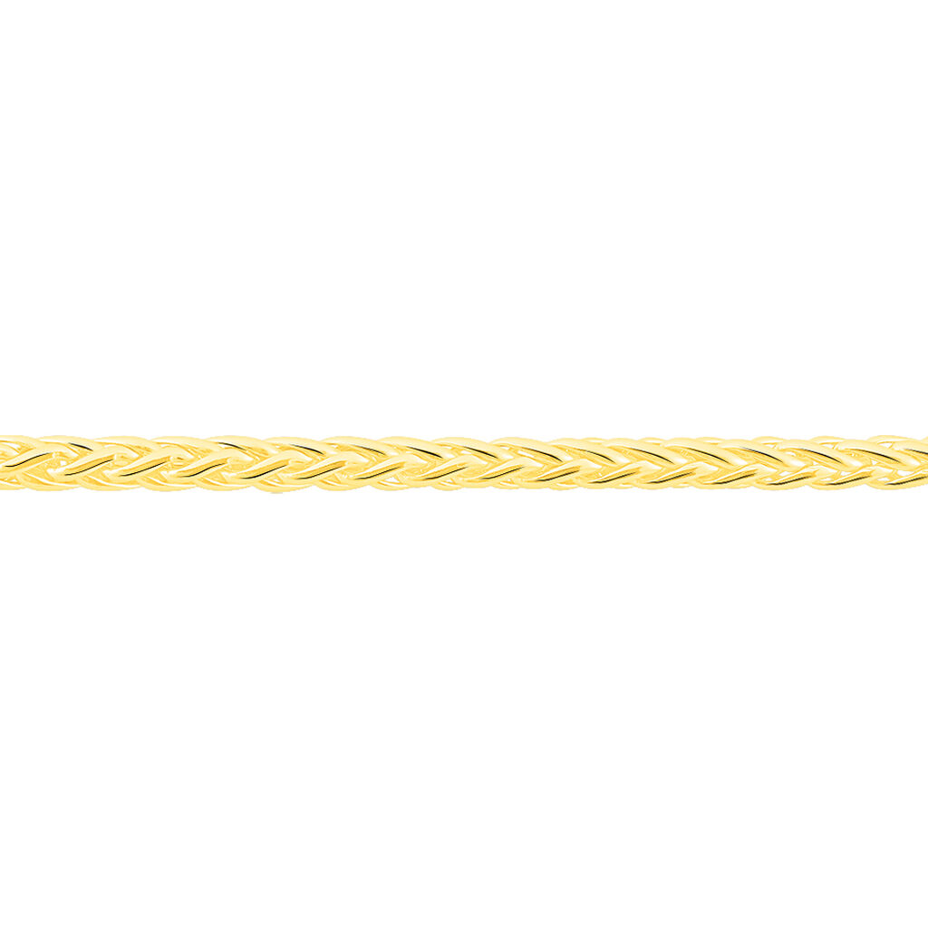 Bracelet Jayna Maille Palmier Or Jaune
