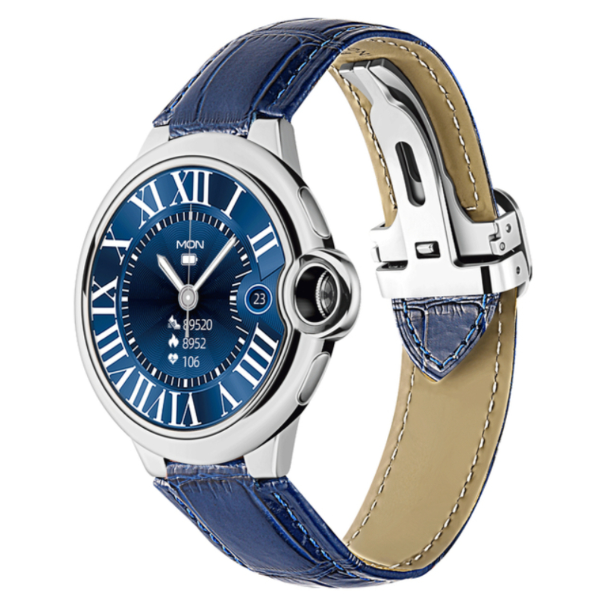 Relógio inteligente Klack Aw28 com tela sensível ao toque de 1,32