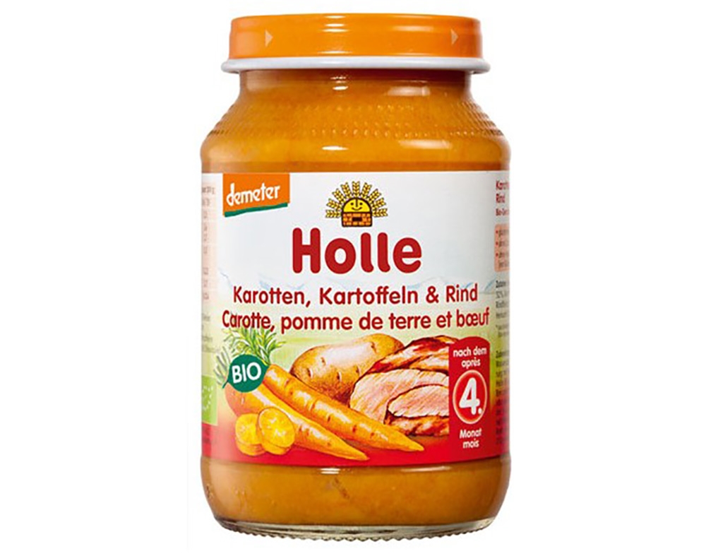 BOIÃO BIO PURE HOLLE CENOURA BATATA E VACA 190G