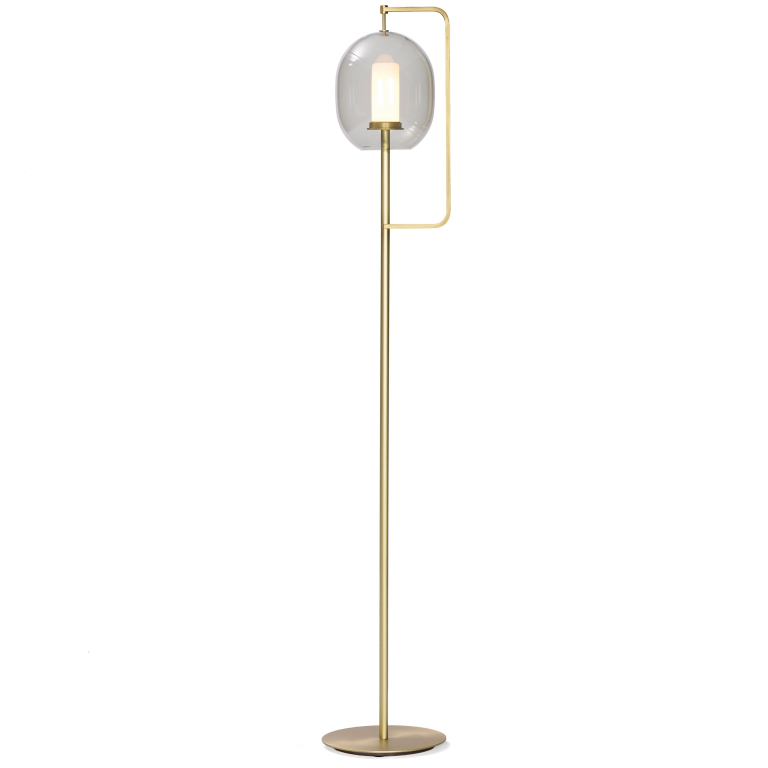ClassiCon Lantern Medium vloerlamp LED Brass