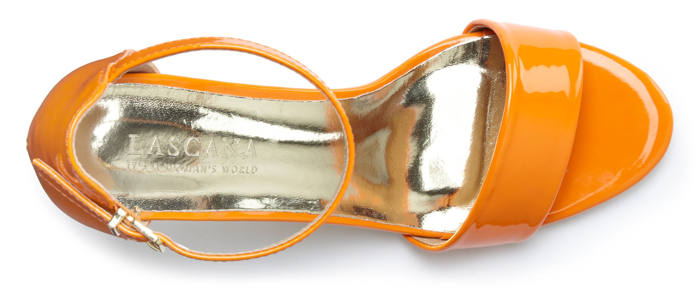 LASCANA High-Heel-Sandalette in orange